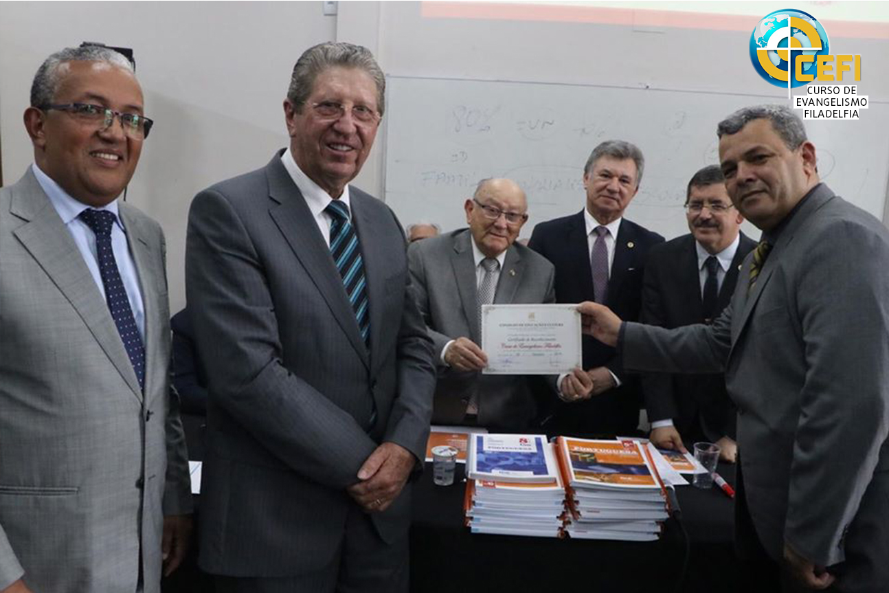 Credenciamento do Curso de Evangelismo Filadélfia (CEFI).