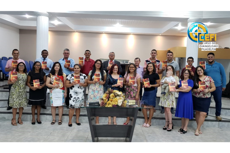 Imagem de Abertura do Curso de Evangelismo Filadélfia-CEFI, na AD em Luiz Eduardo Magalhães BA. Pr. pres. Pr. Edvan Carvalho dos Santos.