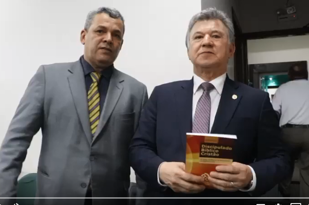 Imagem de Pr. José Wellington Junior Presidente da CGADB fala sobre o Curso de Evangelismo Filadélfia - CEFI.