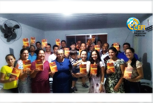 Imagem de Abertura do Curso de Evangelismo Filadélfia CEFI congregação Moriá, Cacoal.
