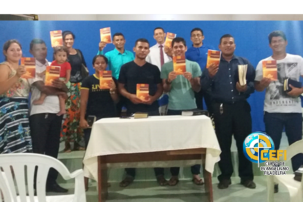 Imagem de Abertura do Curso de Evangelismo Filadélfia – CEFI - Novo Horizonte, Cidade de Nova Mamoré. Pr. João Batista.